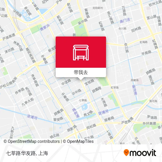 七莘路华友路地图