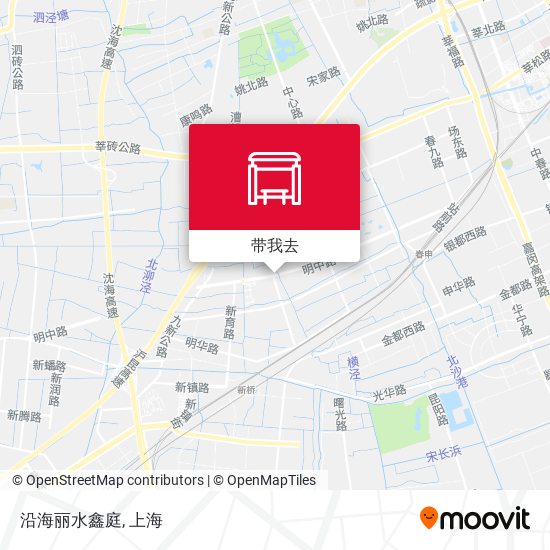 沿海丽水鑫庭地图
