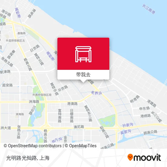 光明路光灿路地图