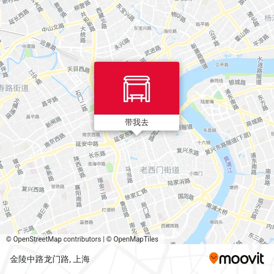 金陵中路龙门路地图