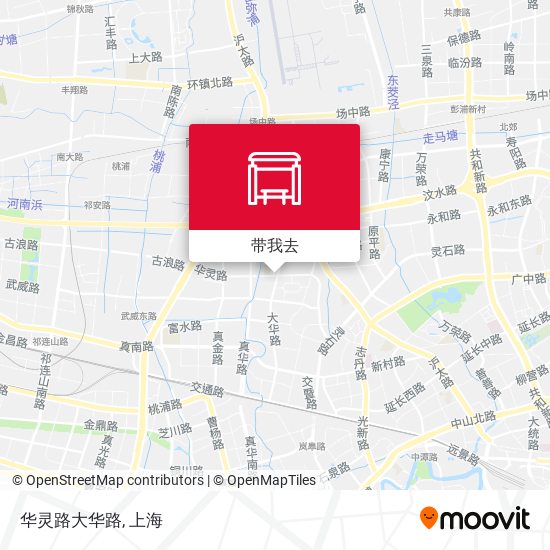 华灵路大华路地图