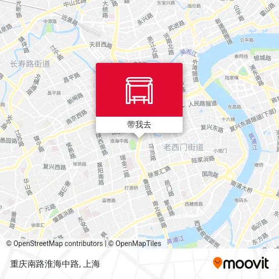 重庆南路淮海中路地图