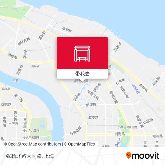 张杨北路大同路地图