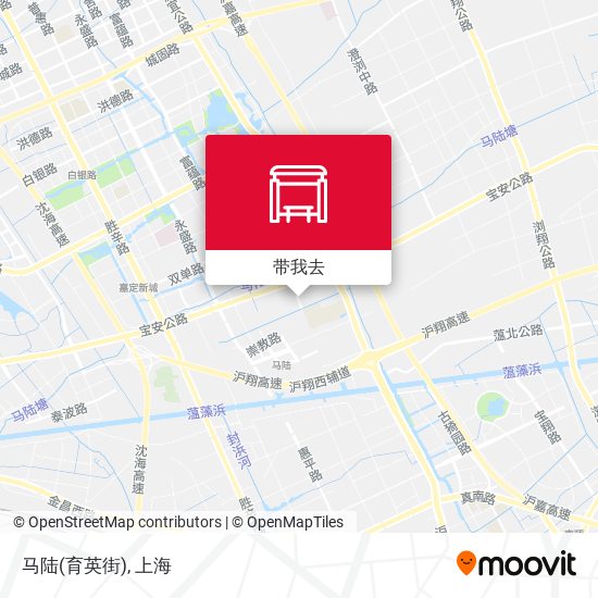马陆(育英街)地图