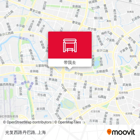 光复西路丹巴路地图