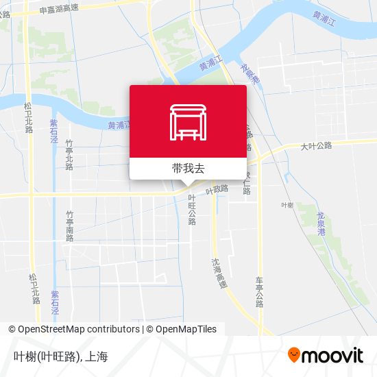 叶榭(叶旺路)地图