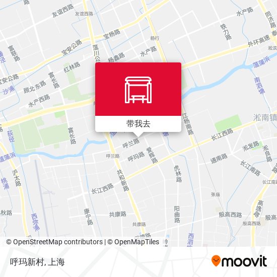 呼玛新村地图