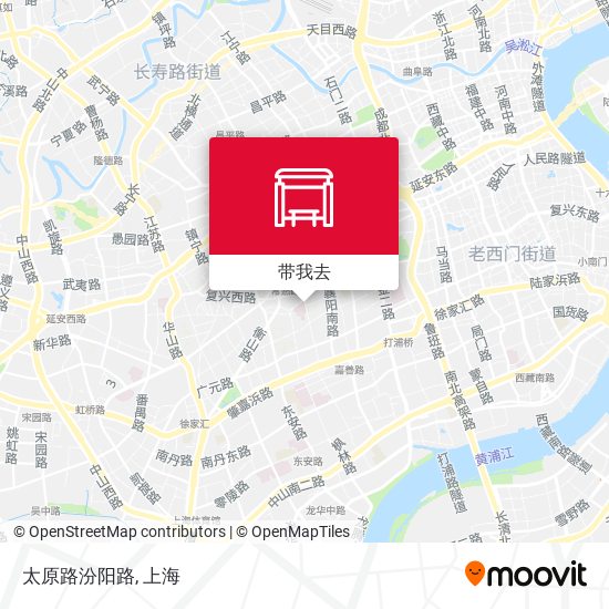 太原路汾阳路地图