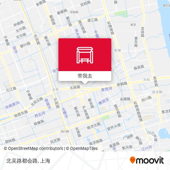 北吴路都会路地图