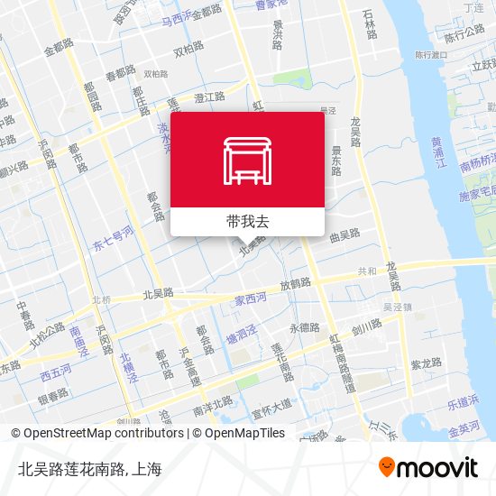 北吴路莲花南路地图