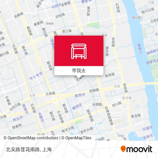 北吴路莲花南路地图