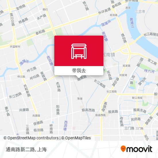 通南路新二路地图