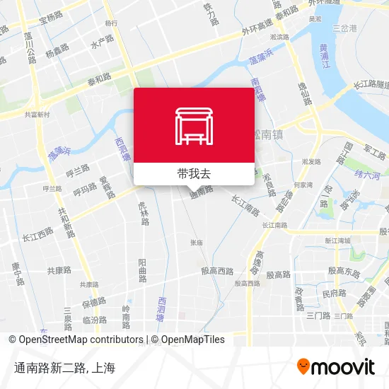通南路新二路地图