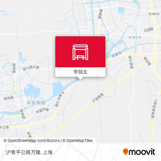 沪青平公路万隆地图