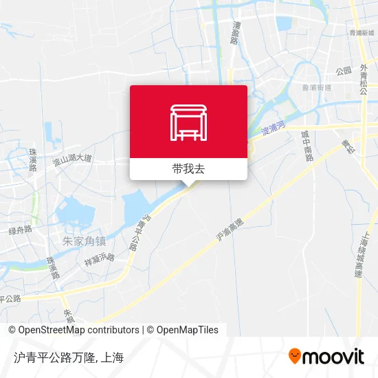 沪青平公路万隆地图