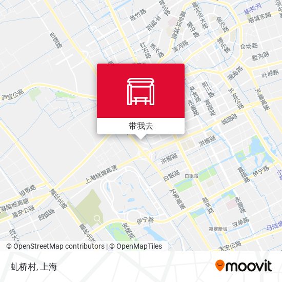 虬桥村地图