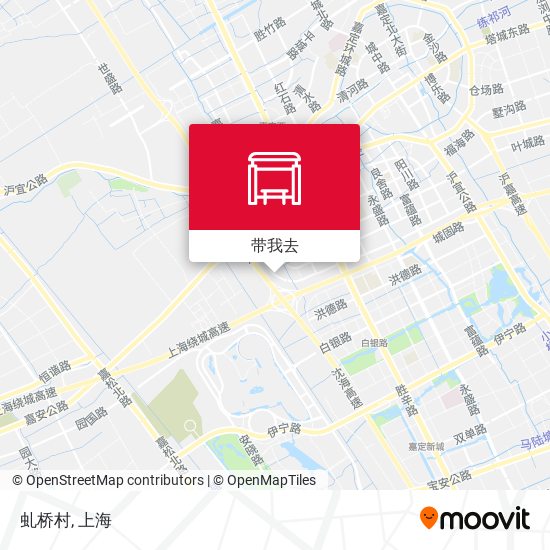 虬桥村地图