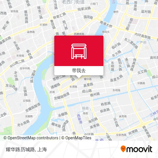 耀华路历城路地图