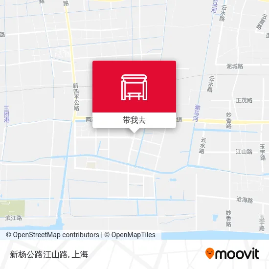 新杨公路江山路地图