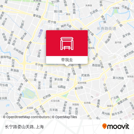 长宁路娄山关路地图