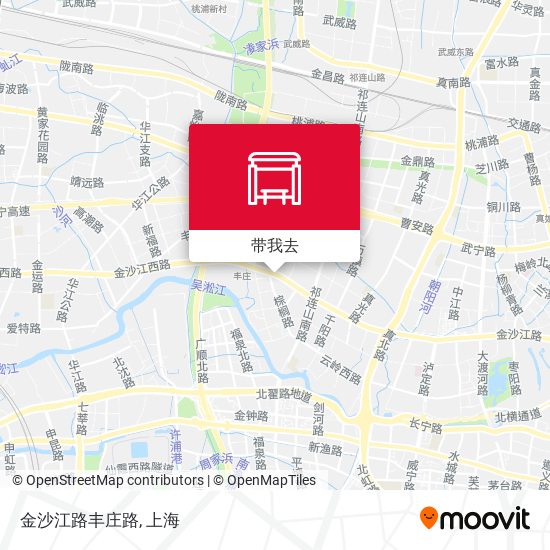 金沙江路丰庄路地图