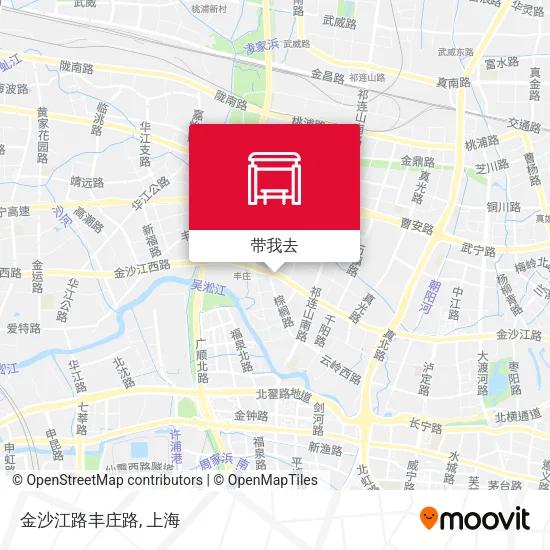 金沙江路丰庄路地图