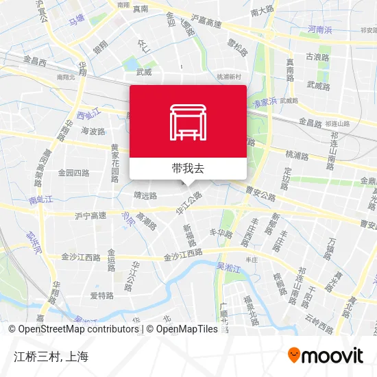 江桥三村地图