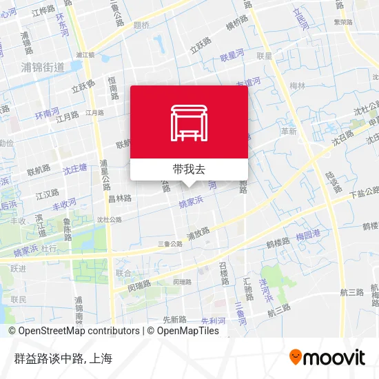 群益路谈中路地图