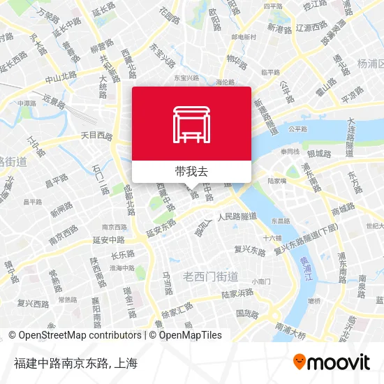福建中路南京东路地图