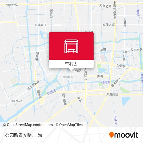 公园路青安路地图