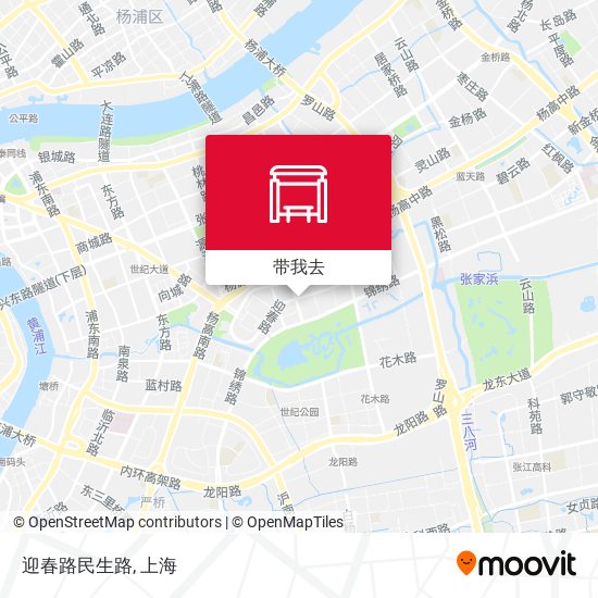 迎春路民生路地图