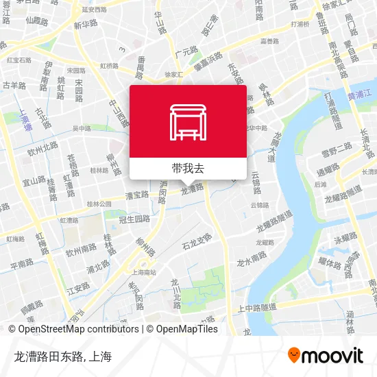 龙漕路田东路地图
