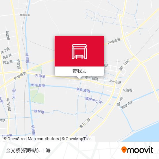 金光桥(招呼站)地图