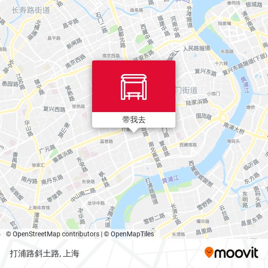 打浦路斜土路地图