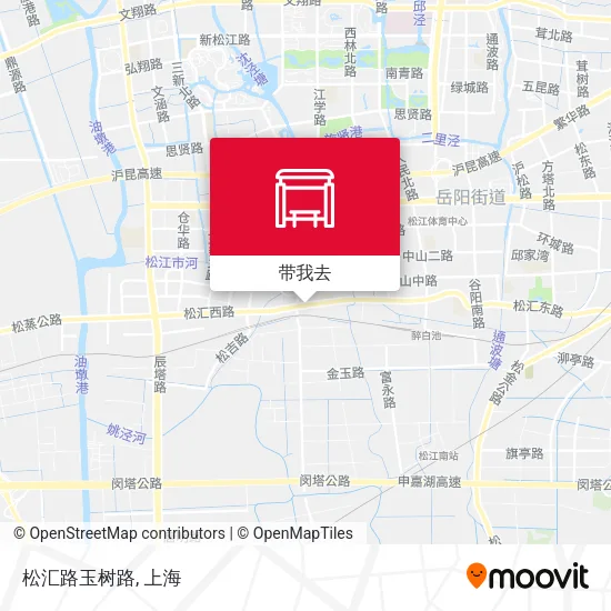 松汇路玉树路地图