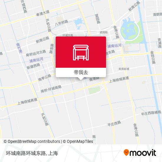 环城南路环城东路地图