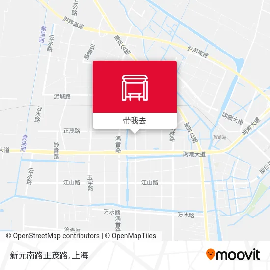 新元南路正茂路地图