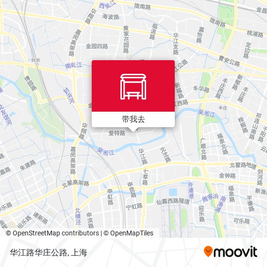 华江路华庄公路地图