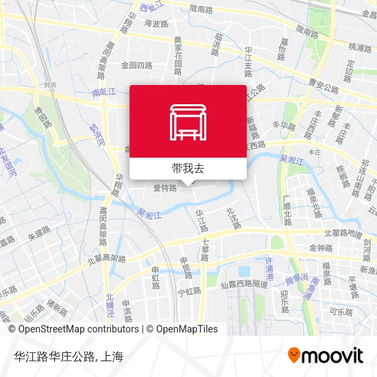 华江路华庄公路地图