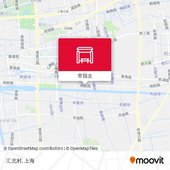 汇北村地图