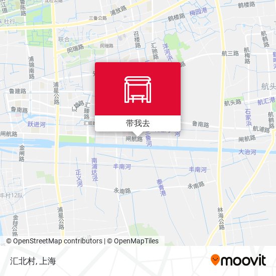 汇北村地图