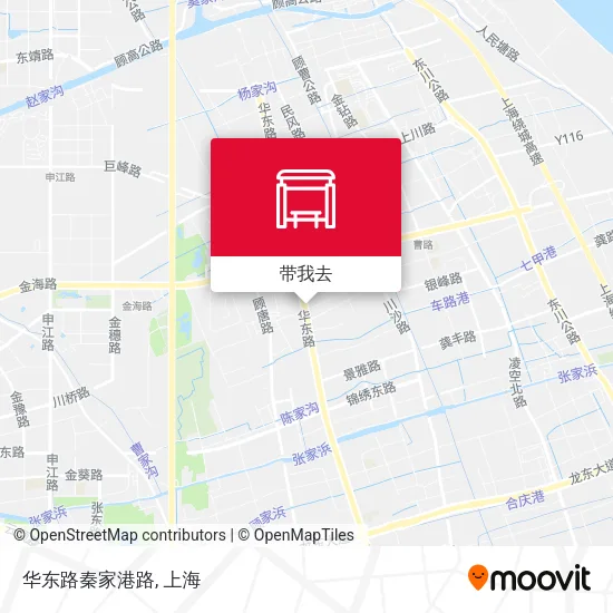 华东路秦家港路地图