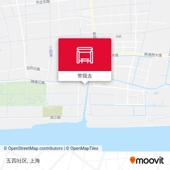 五四社区地图