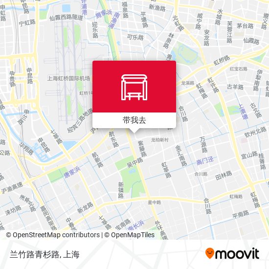 兰竹路青杉路地图