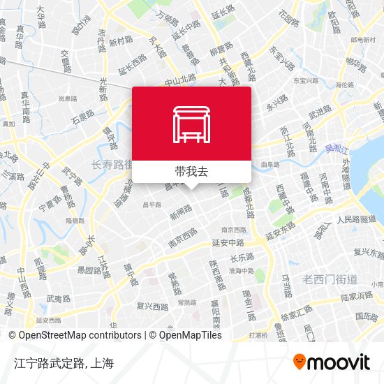 江宁路武定路地图