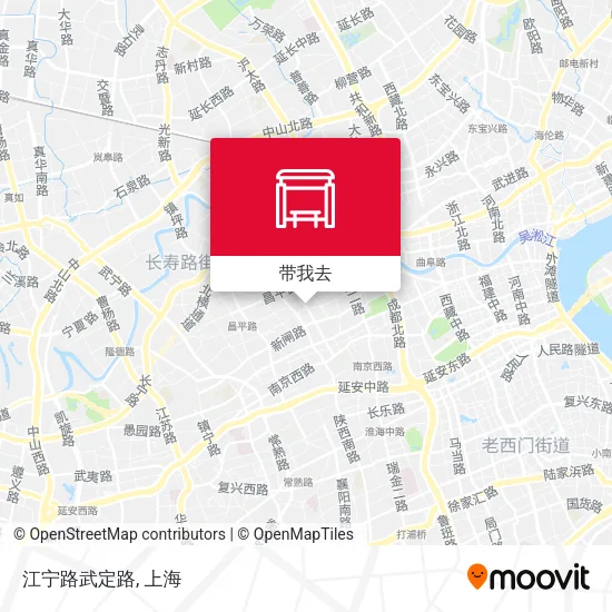 江宁路武定路地图