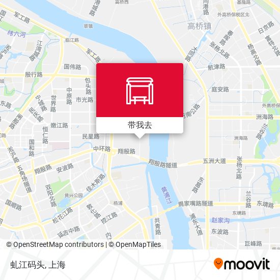 虬江码头地图