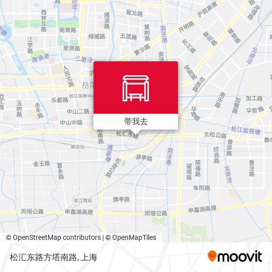 松汇东路方塔南路地图