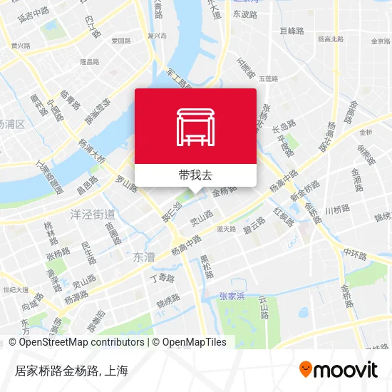 居家桥路金杨路地图