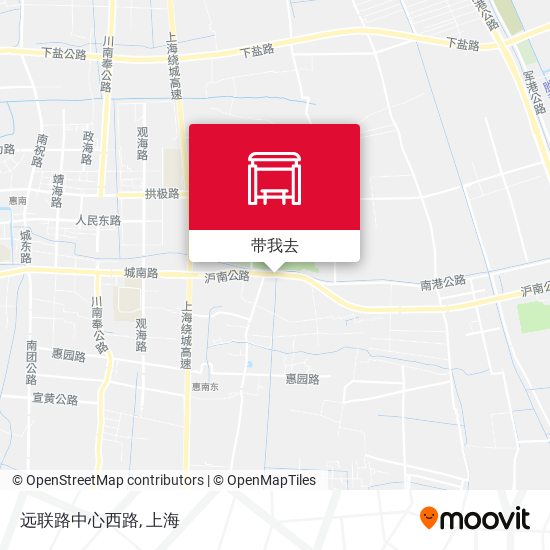远联路中心西路地图